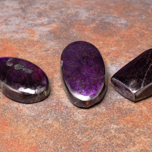 Purpurite Cabochons